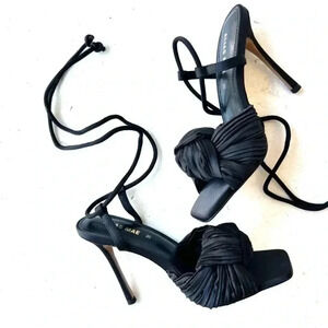 New Alias  Mae Mina Satin Heel